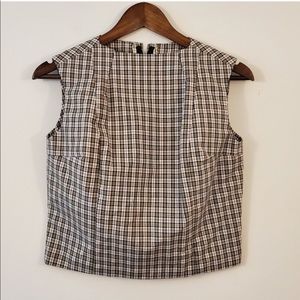 50% off bundles / 1960’s Vintage Plaid Crop ✨